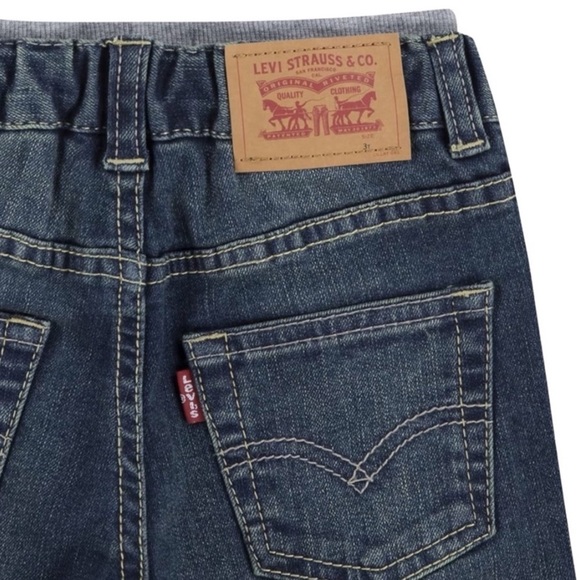 LEVI’S • Murphy Pull-On Elastic Back Waistband Stretch Brushed Back Jeans - Picture 7 of 8